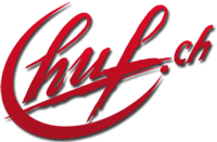 logo von huf.ch. besteht aus einem schriftzug mit dem namen der website.