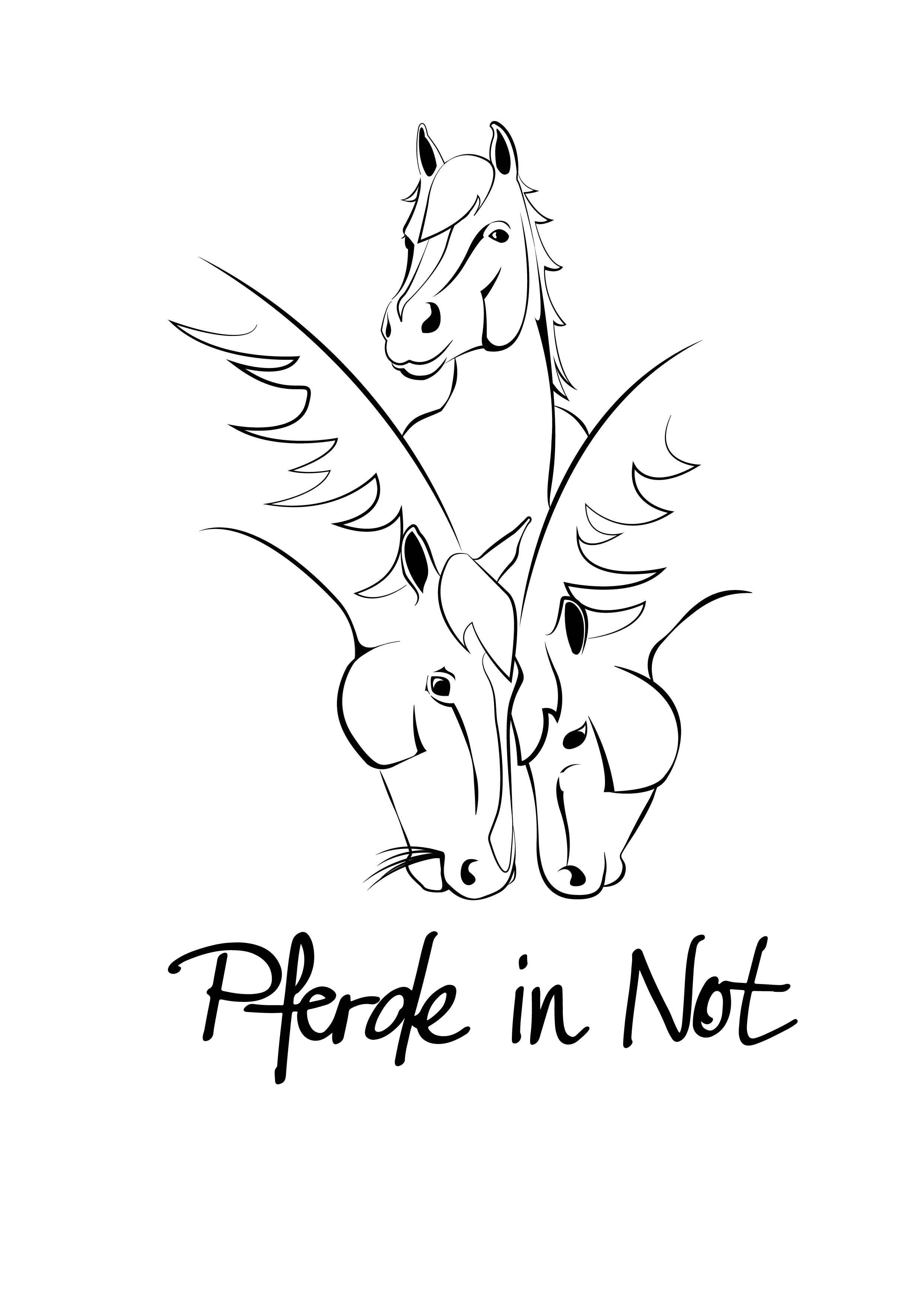 logo pferde in not